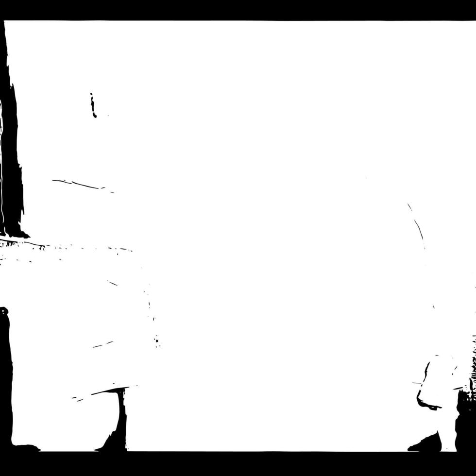 Grunge border texture background. Abstract frame overlay. Dirty and damaged backdrop. vector