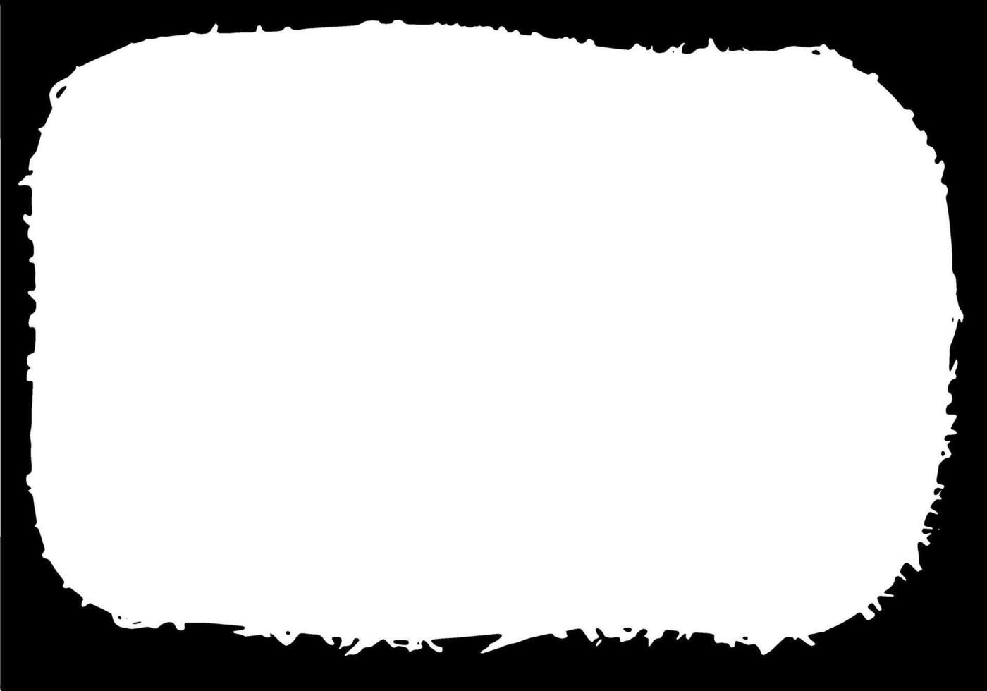 Grunge border texture background. Abstract frame overlay. Dirty and damaged backdrop. vector