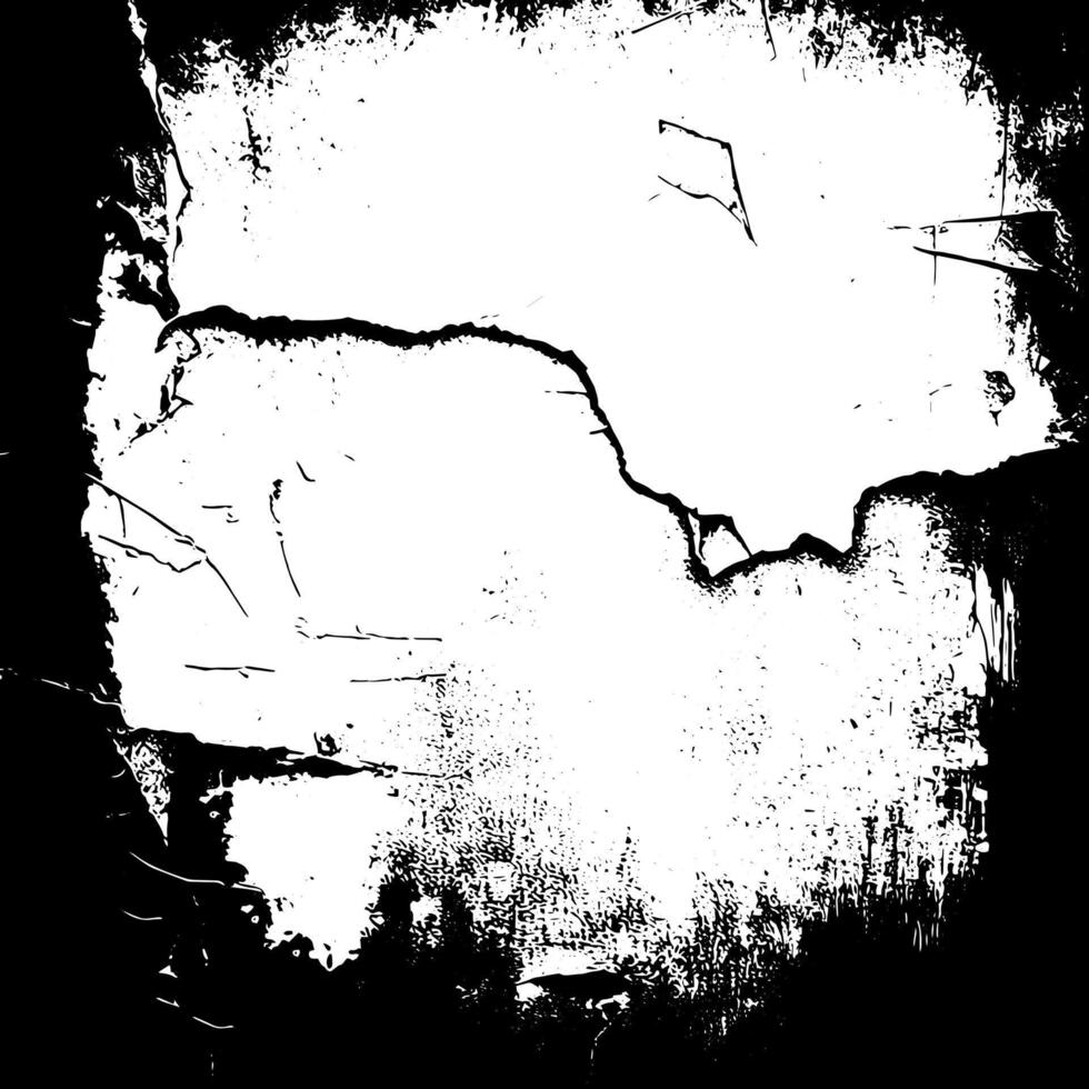 Grunge border texture background. Abstract frame overlay. Dirty and damaged backdrop. vector