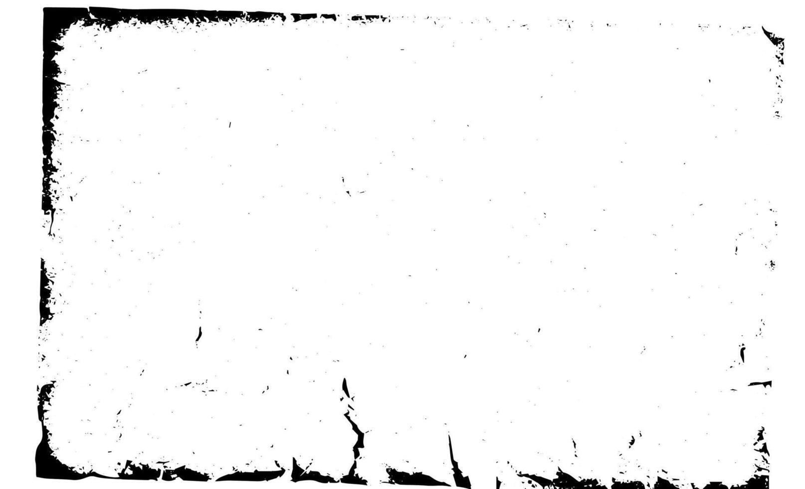 Grunge border texture background. Abstract frame overlay. Dirty and damaged backdrop. vector