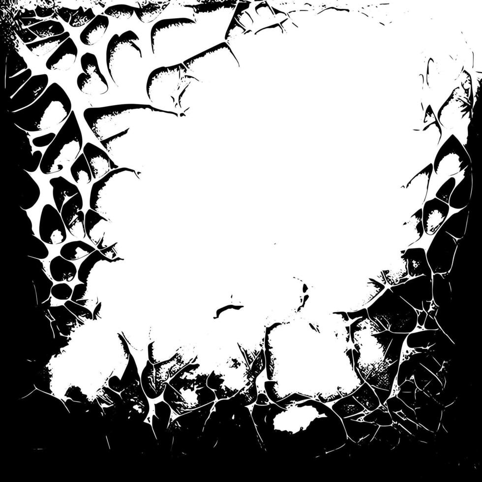 Grunge border texture background. Abstract frame overlay. Dirty and damaged backdrop. vector