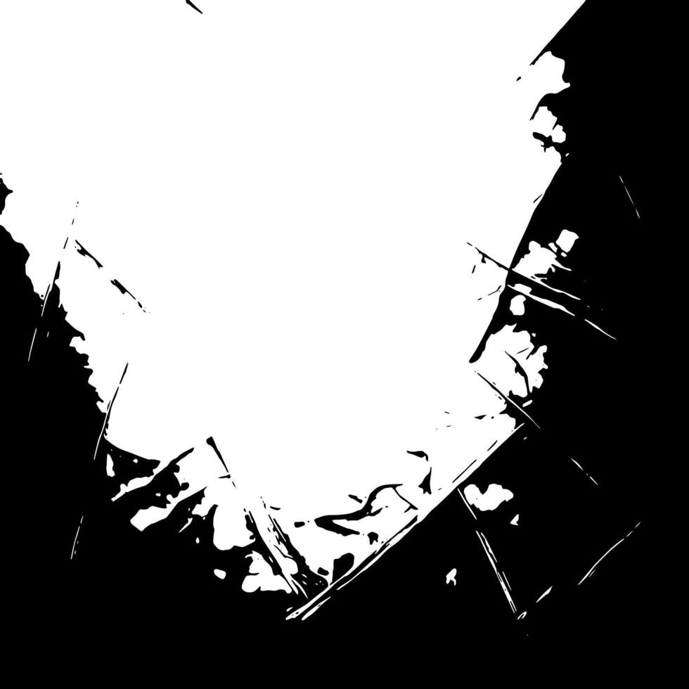 Grunge border texture background. Abstract frame overlay. Dirty and damaged backdrop. vector