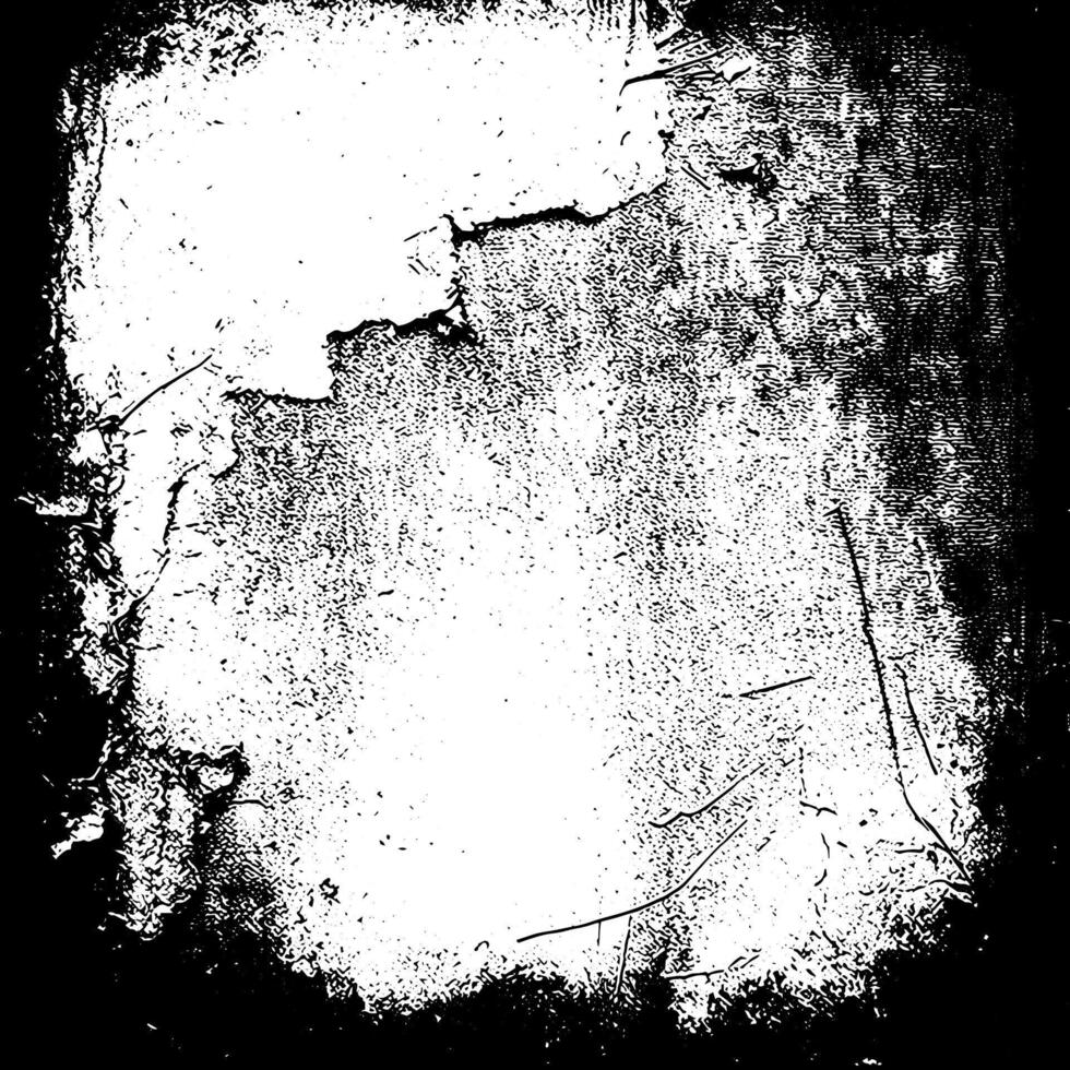 Grunge border texture background. Abstract frame overlay. Dirty and damaged backdrop. vector