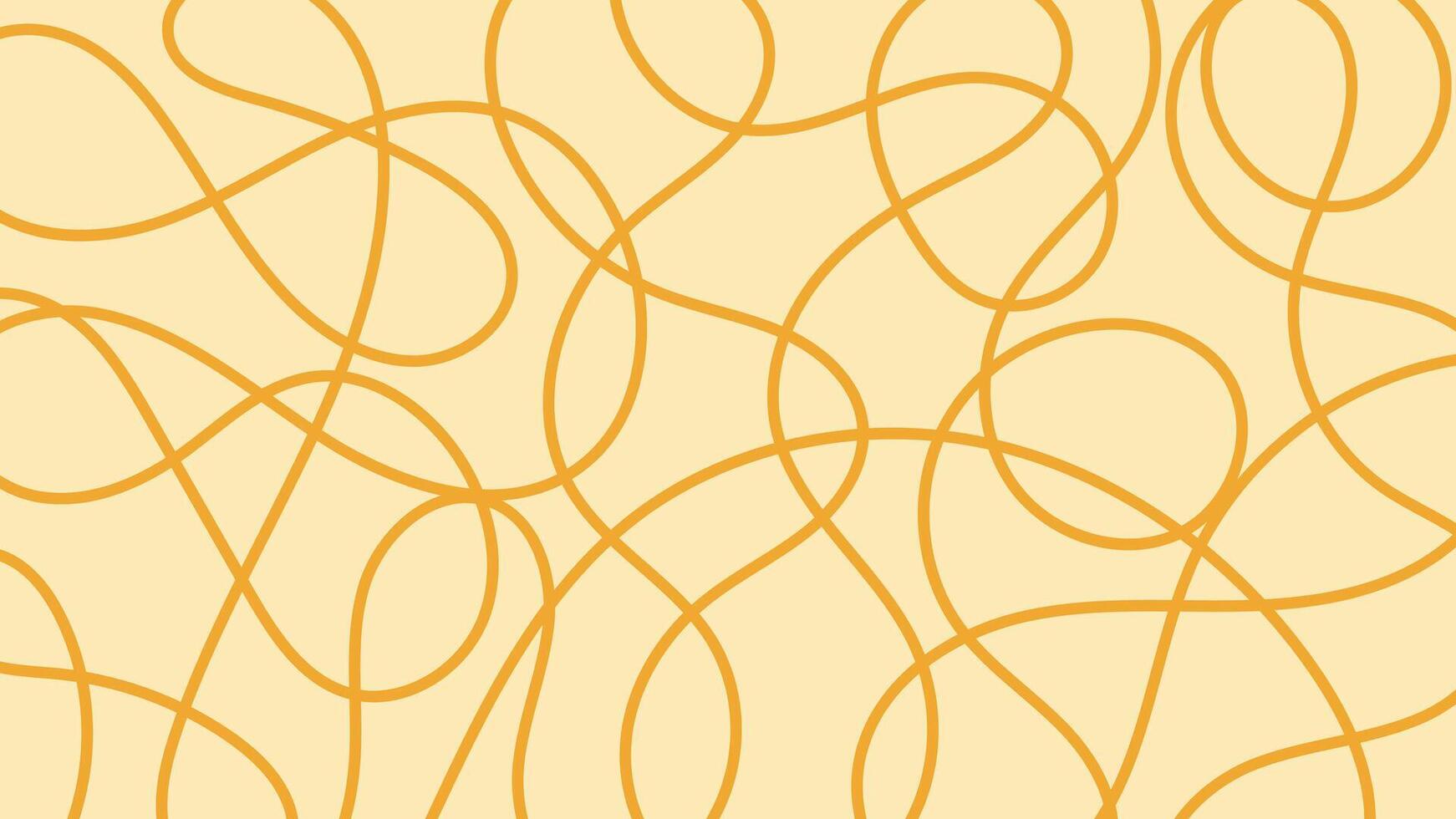 Abstract Yellow Swirl Background vector