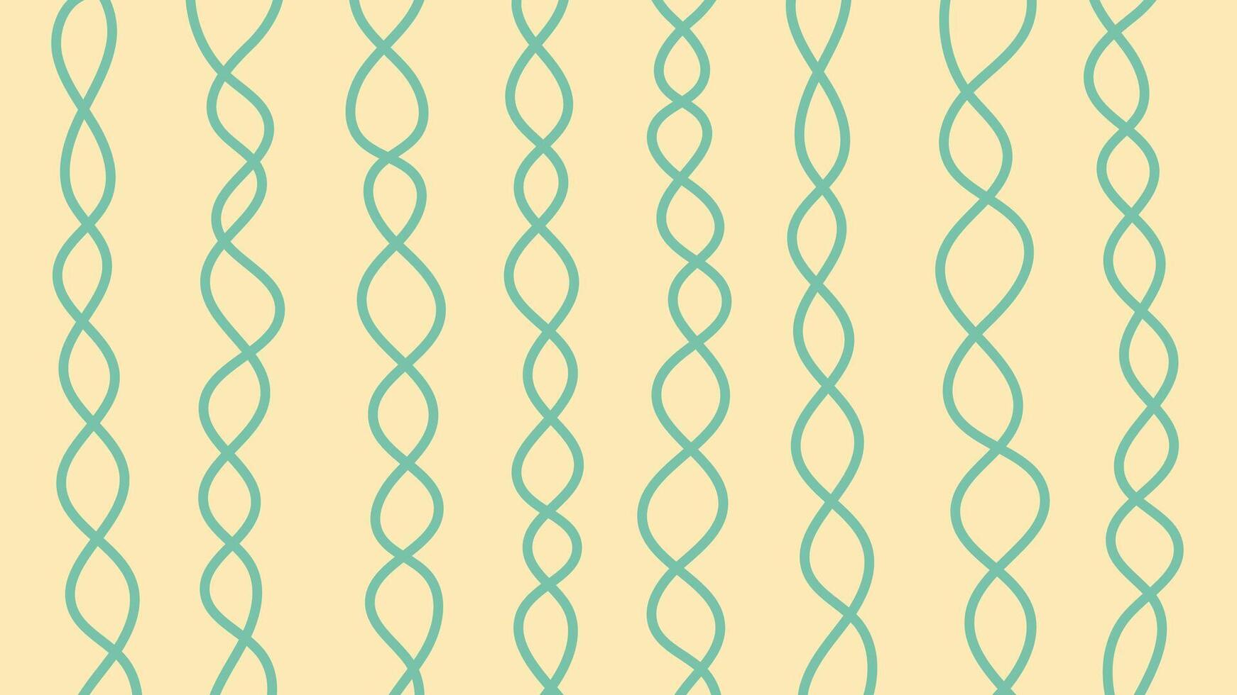 Abstract Line Background with Curl Scribbles vector