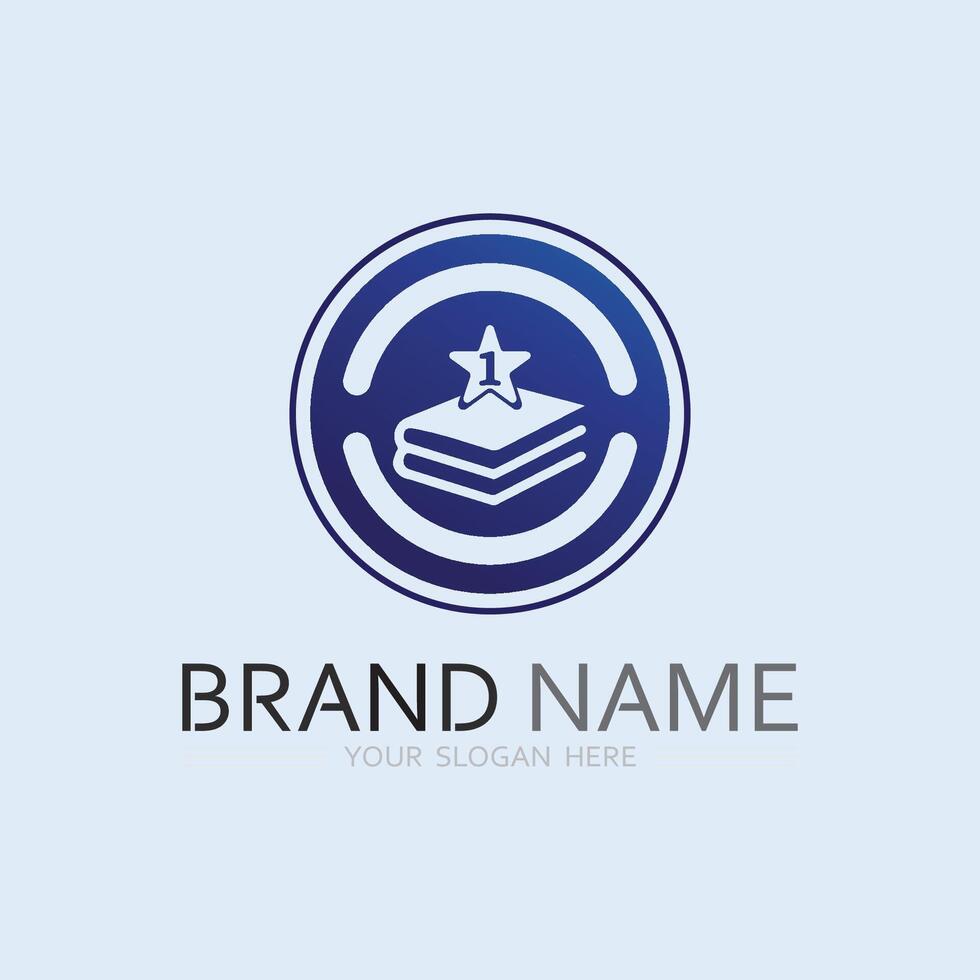 Education Logo Template symbol and icons vector