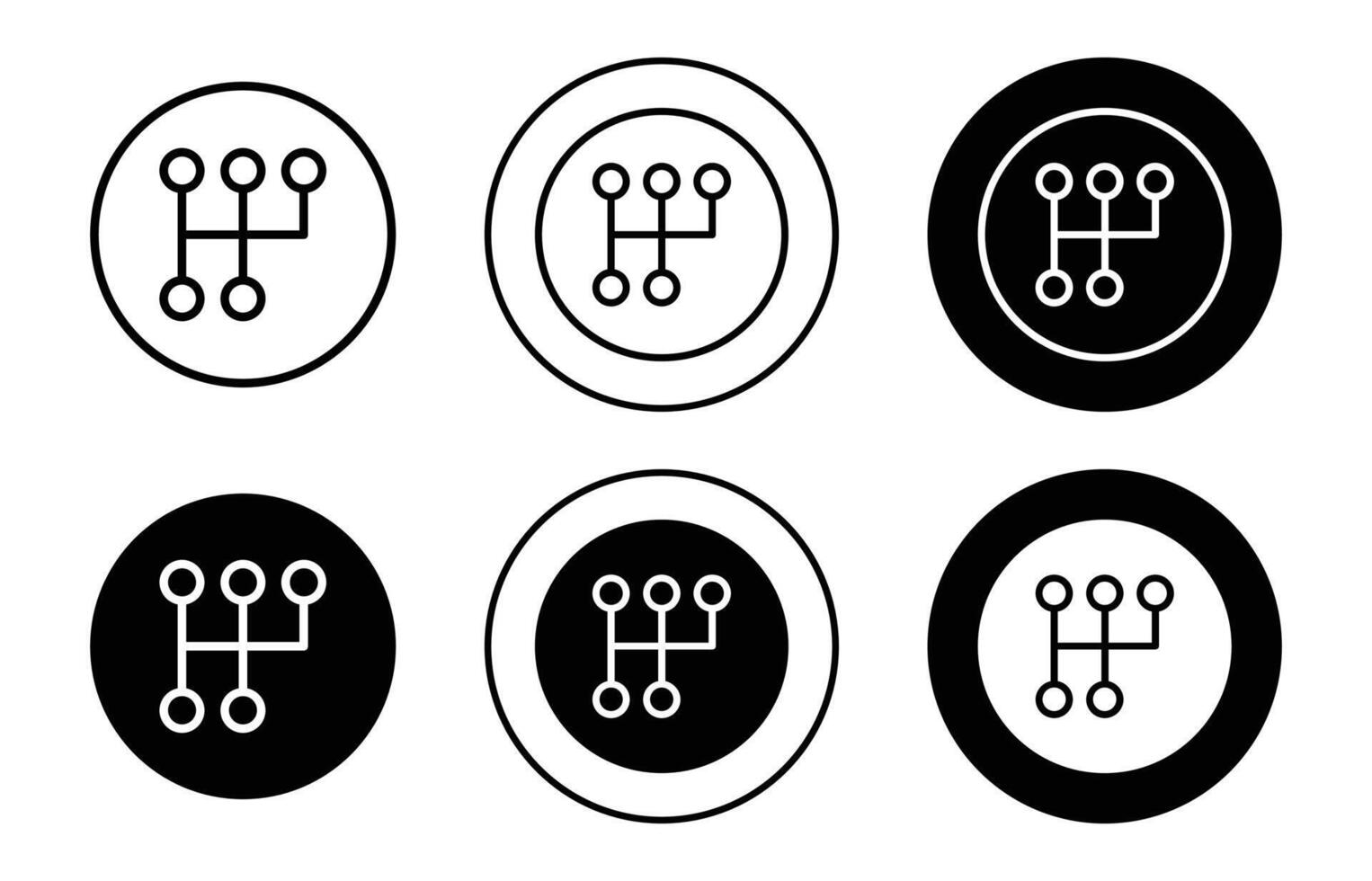 car gearbox Icon vector