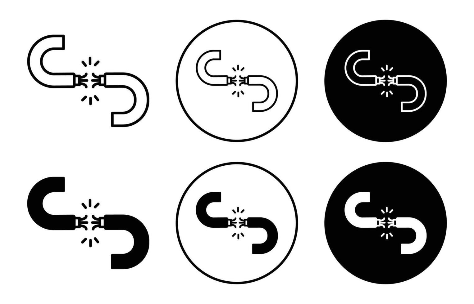 Broken Wire Icon icon vector