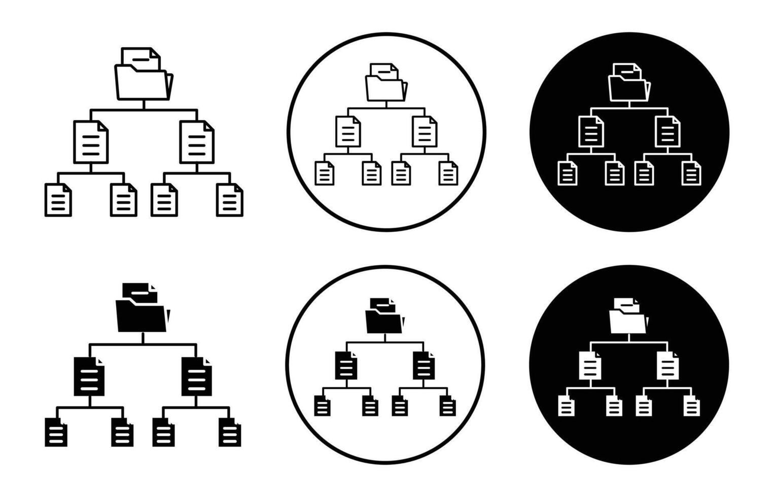 classification icon logo collection set 47419170 Vector Art at Vecteezy