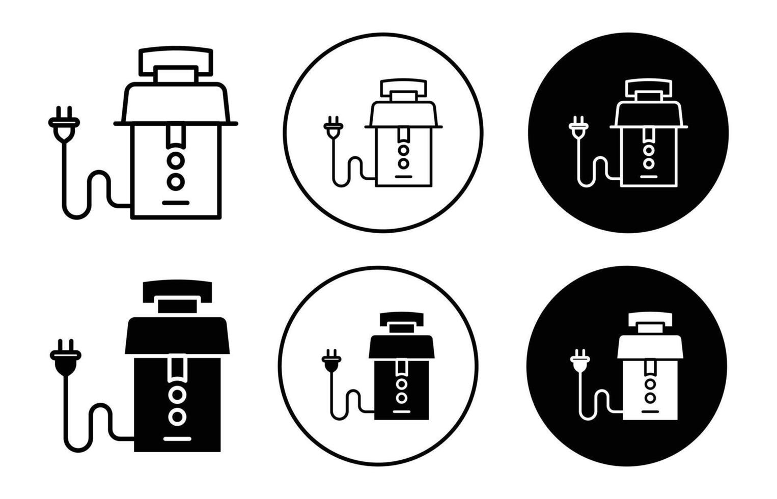 garbage disposal icon vector