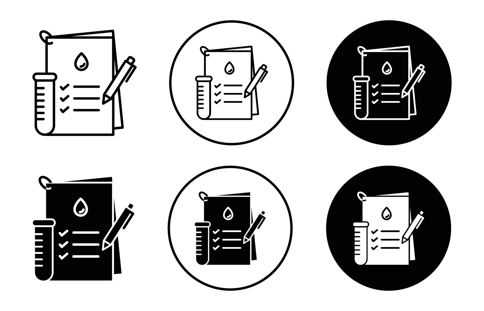 Clinical Analysis Result Icon Outline Flat Icon 47419308 Vector Art At clinical-analysis-result-icon-outline-flat-icon-47419308-vector-art-at