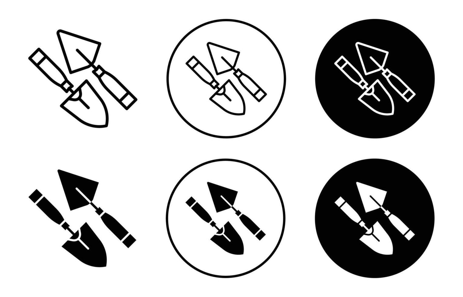 Garden tools icon vector