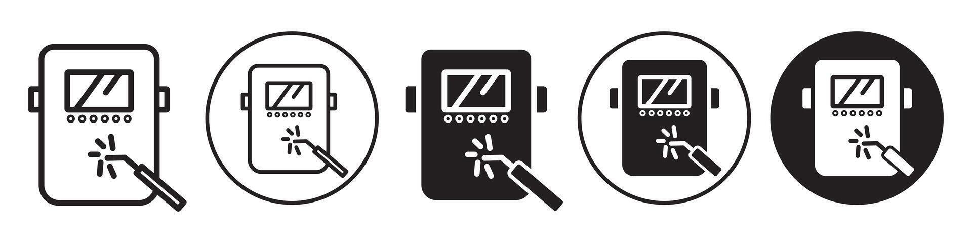 Weldiing Icon set collection for web vector