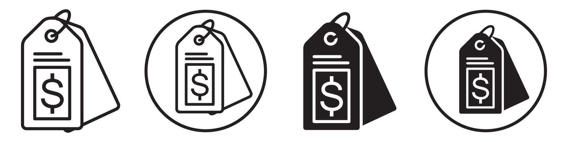 Price Tag set collection for web vector