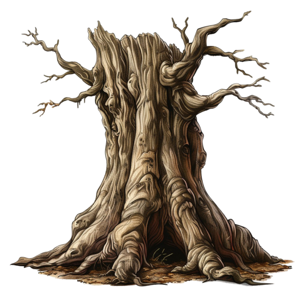 Tree Trunk Artistry Creative Uses and Inspirations png