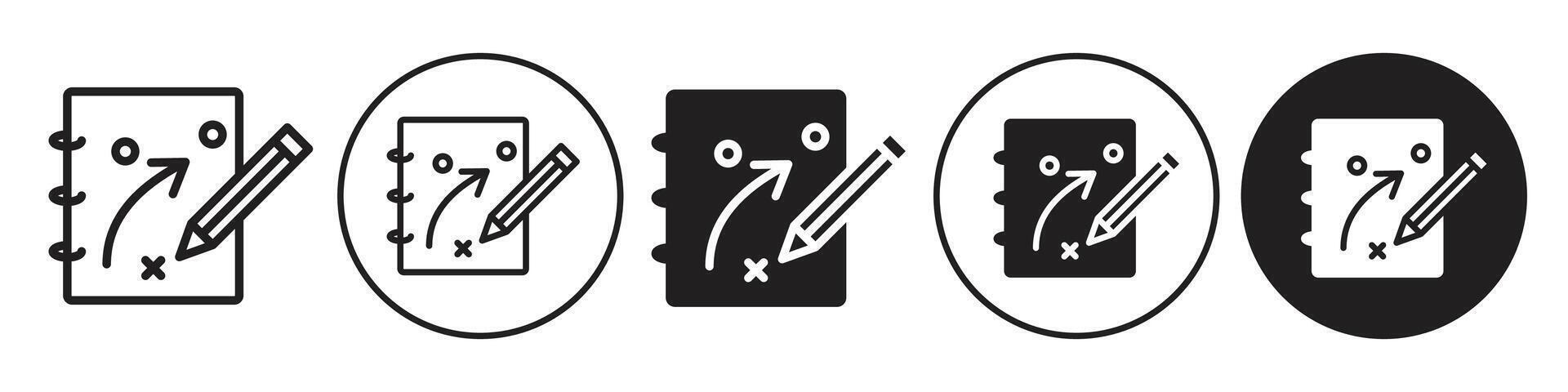 Brand Strategy Icon set collection for web vector