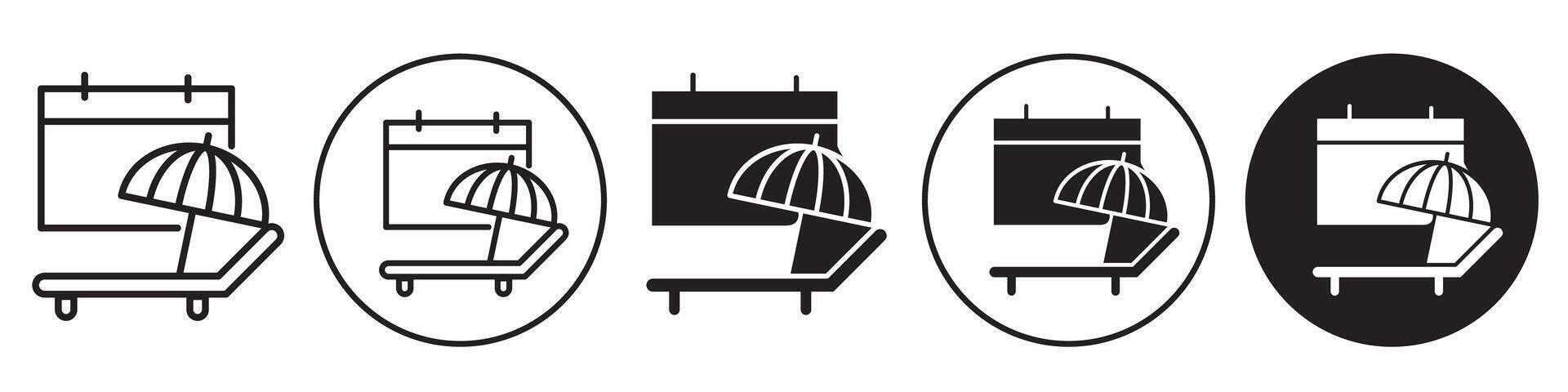 Holiday Icon set collection for web vector