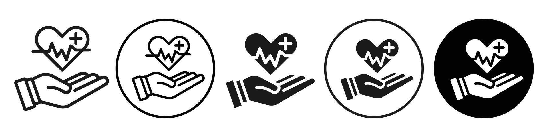 Health care icon set collection for web vector