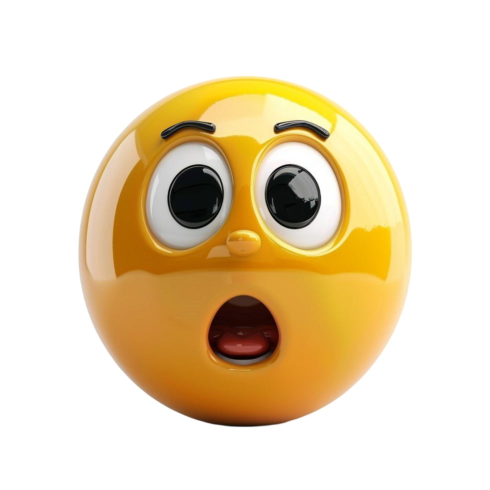 Mastering Emoji Communication The Power of the Shocked Emoji in Digital Conversations png