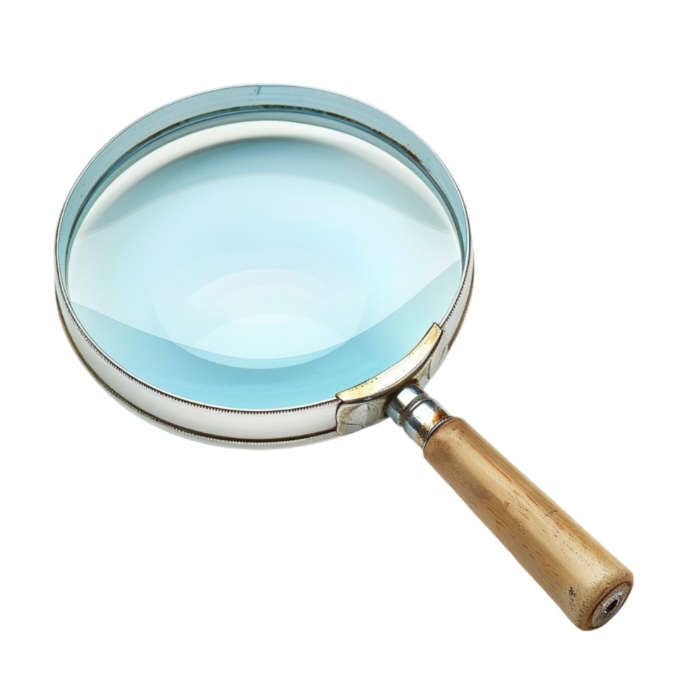 Magnifying Glass A Tool for Precision and Discovery png