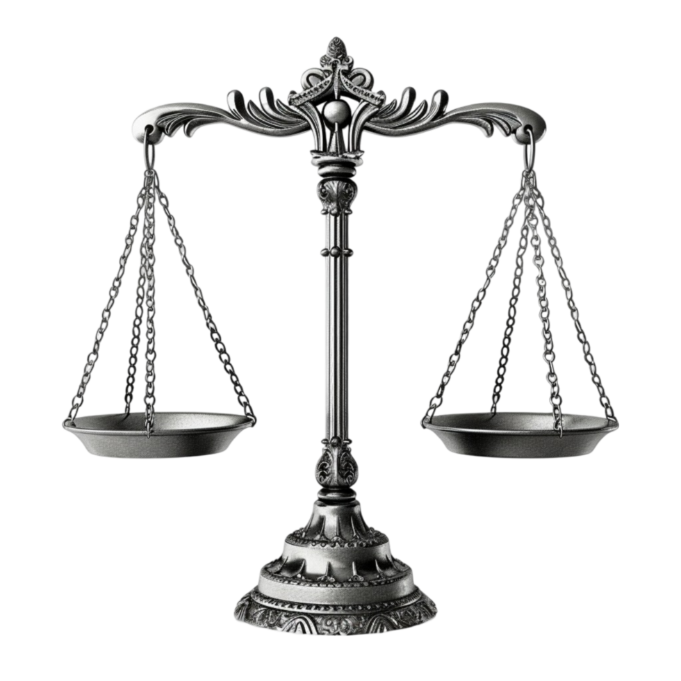 The Role of the Balance Scale in the Justice System png