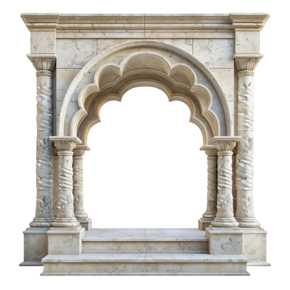 Greek Pillar Archways Timeless Elegance in Architectural Design png