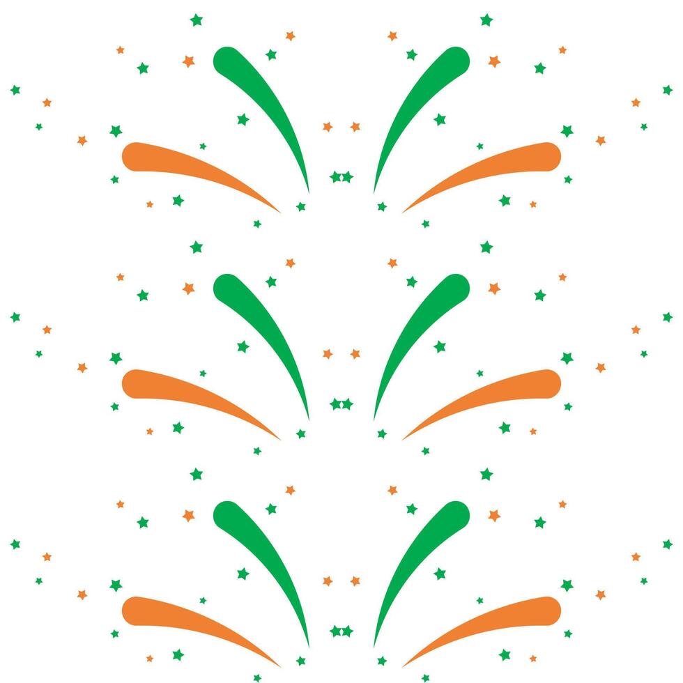 Happy Independence day of India festival vector