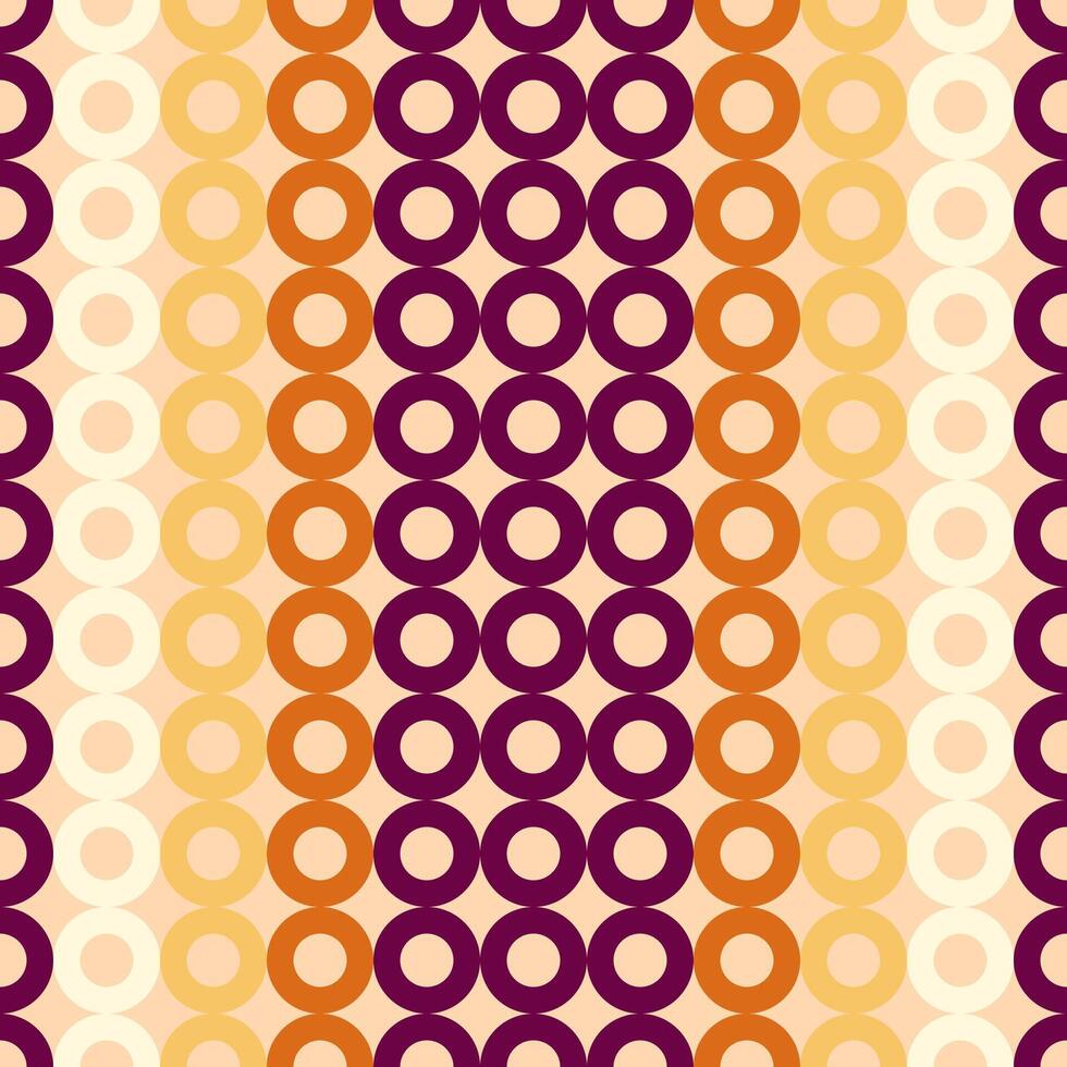 autumn seamless pattern donut fall shades color vector
