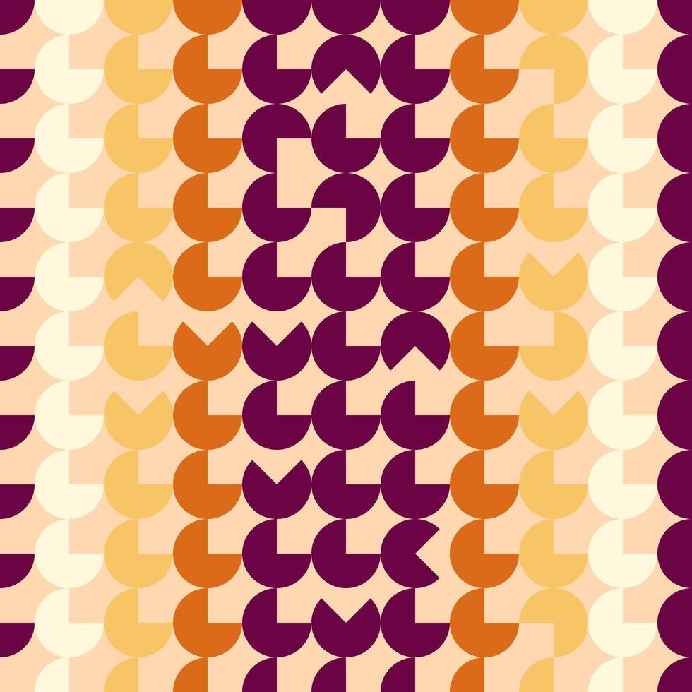 autumn seamless pattern pie fall shades color vector