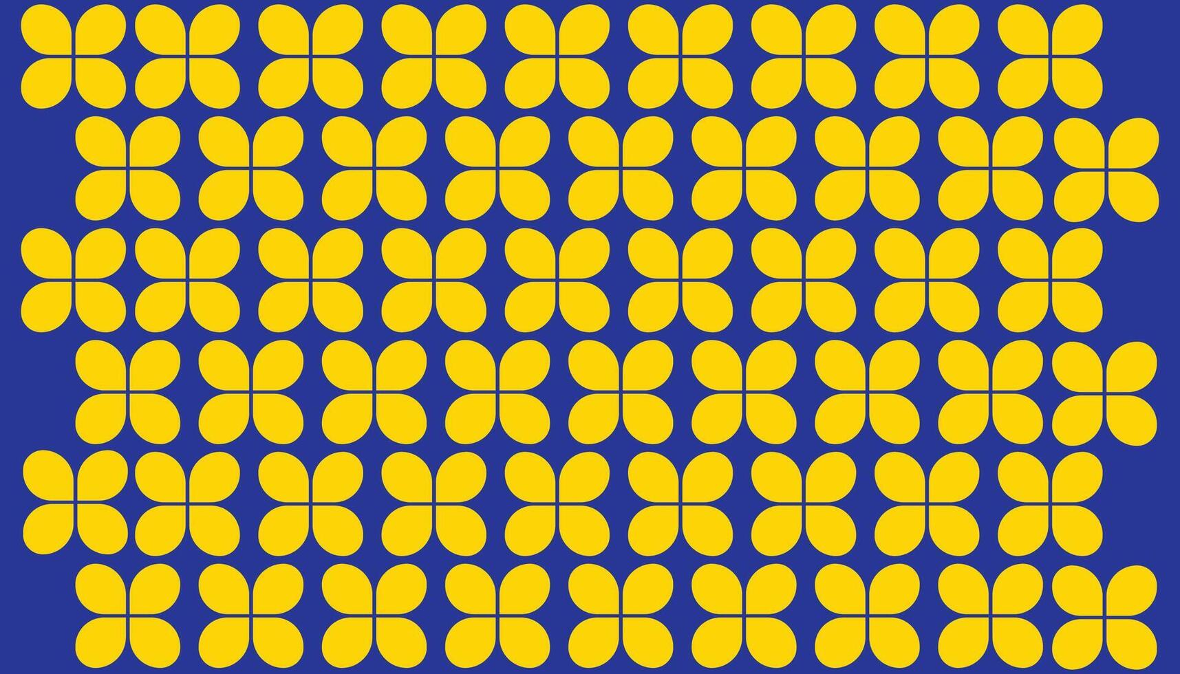 Yellow Shape with Blue Abstract Background Landscape for your graphic resource vector