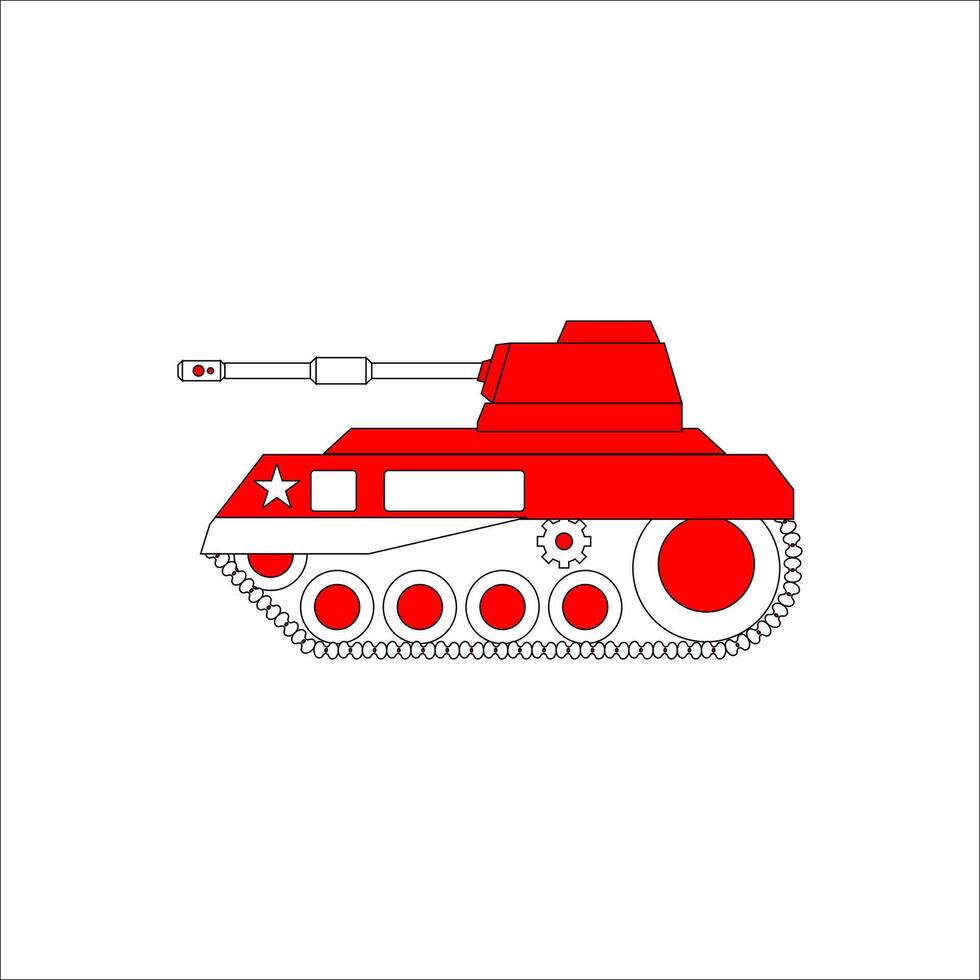Linear indonesian independence day icon illustration vector