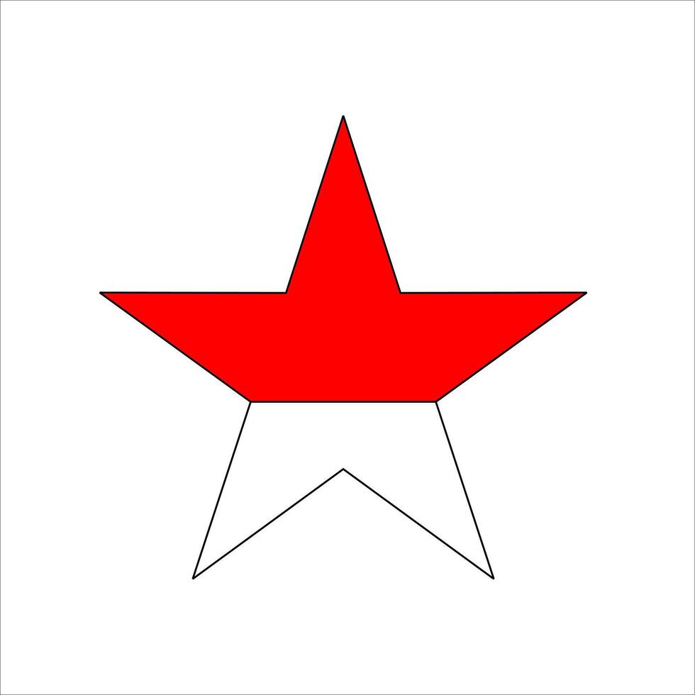 Indonesian Flag Independence Day Element vector