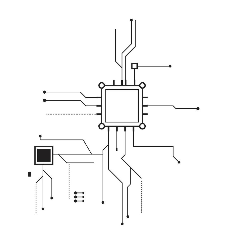 Hacking Glyphs Element vector