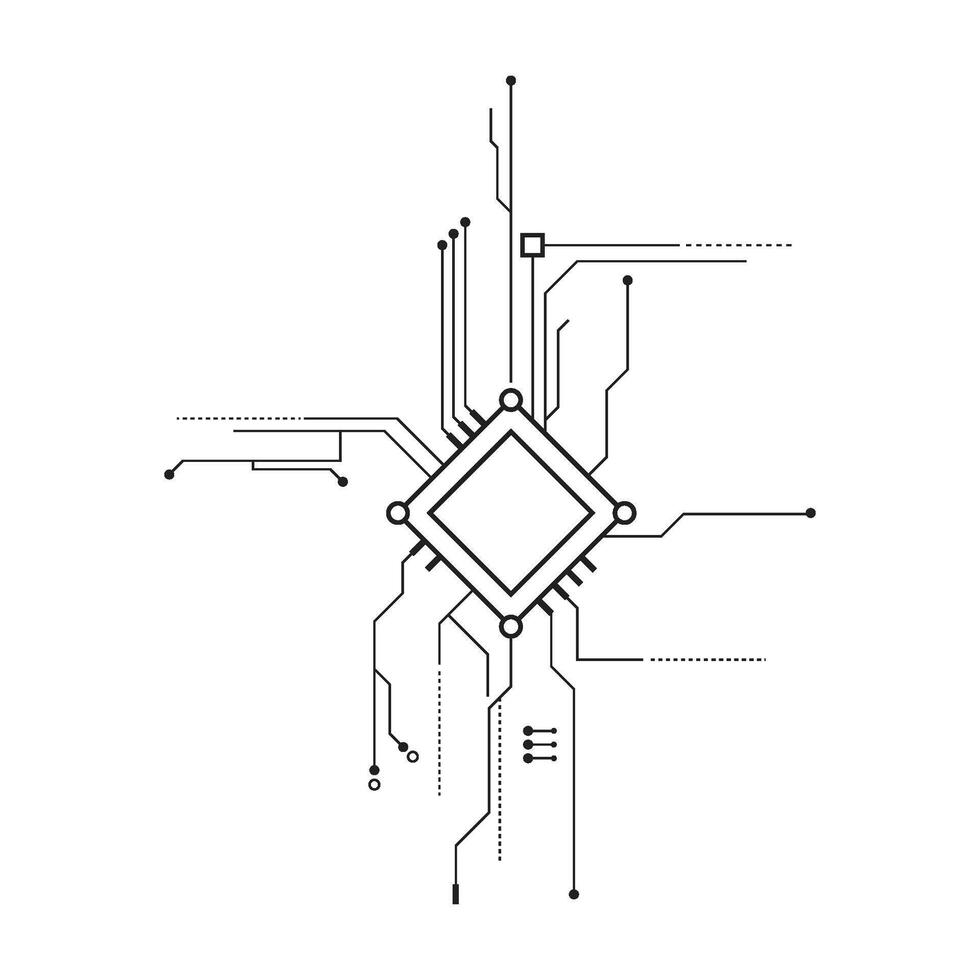 Hacking Glyphs Element vector