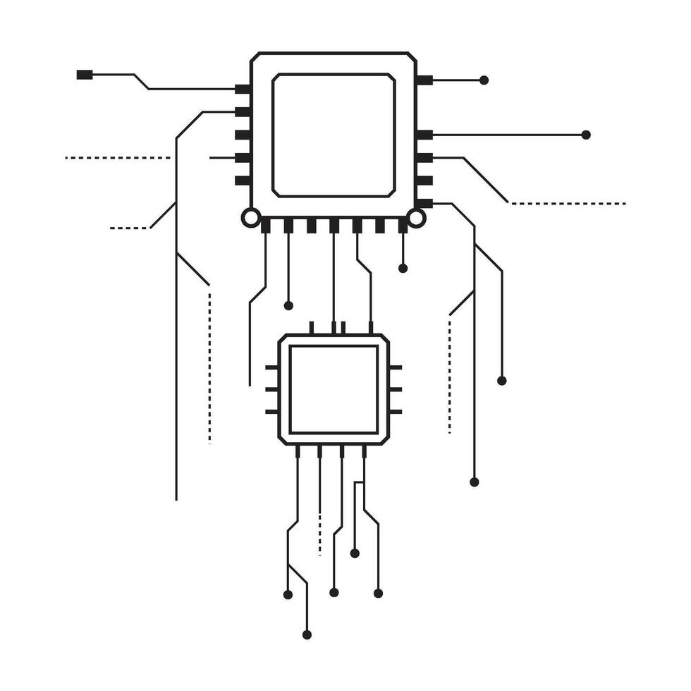Hacking Glyphs Element vector