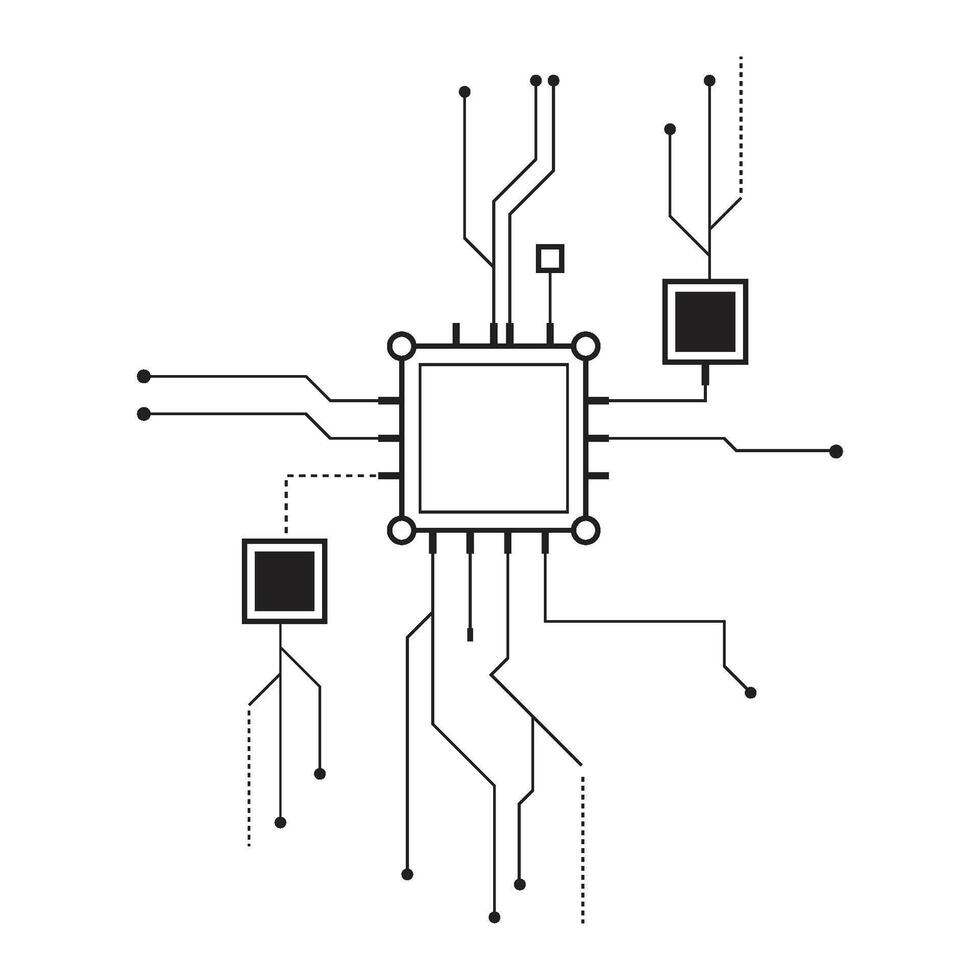 Hacking Glyphs Element vector