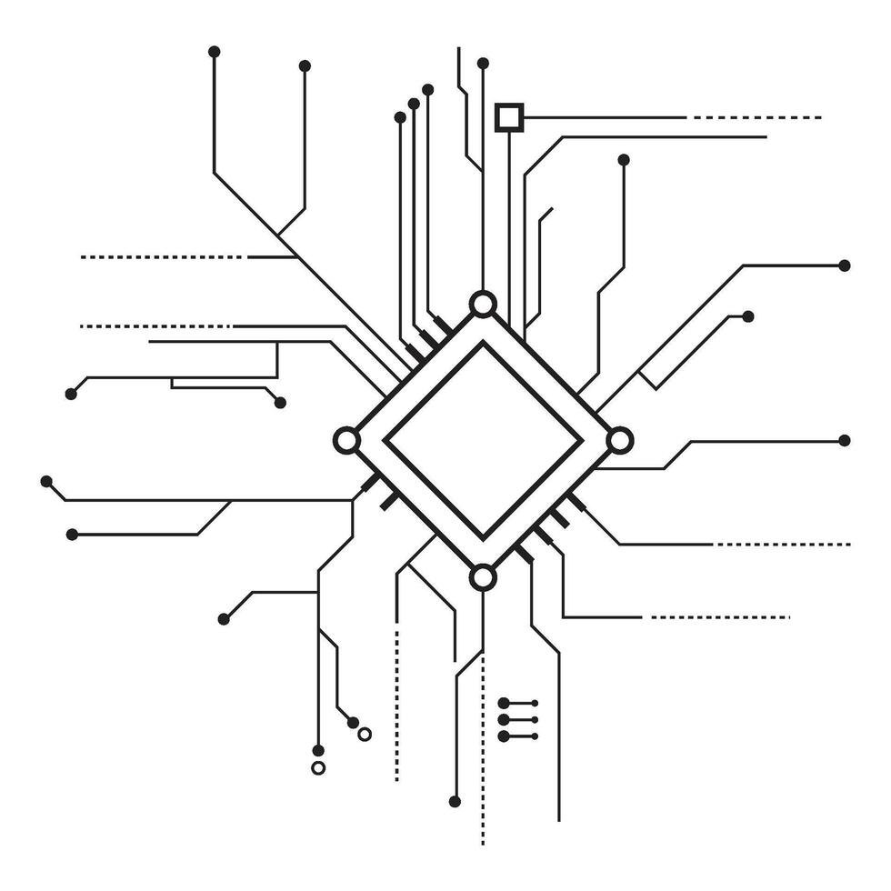 Hacking Glyphs Element vector