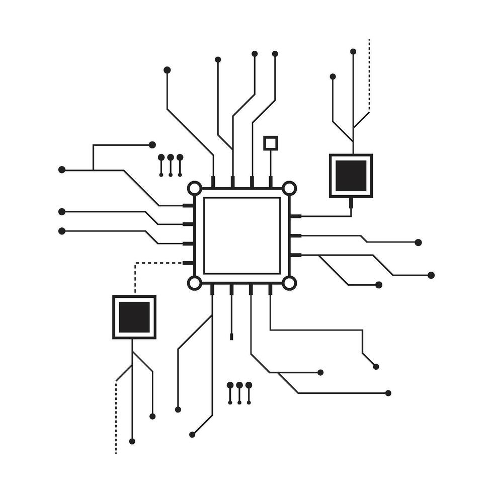 Hacking Glyphs Element vector