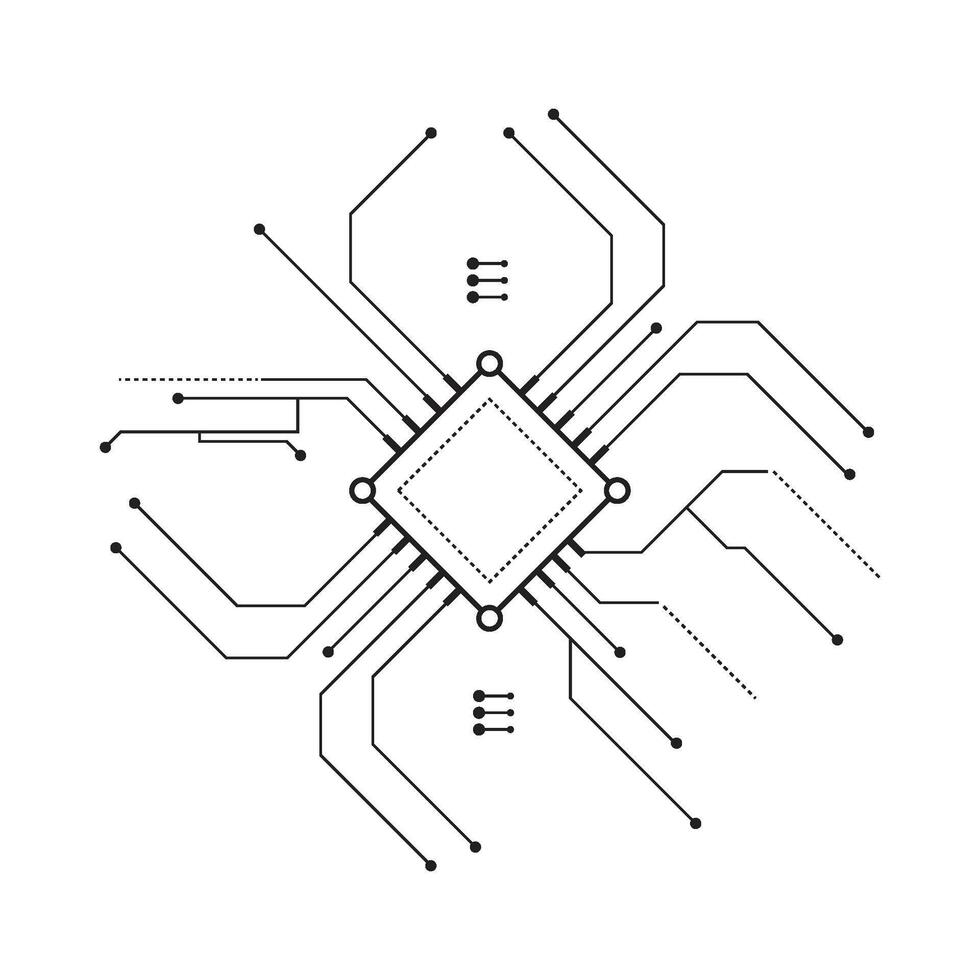 Hacking Glyphs Element vector