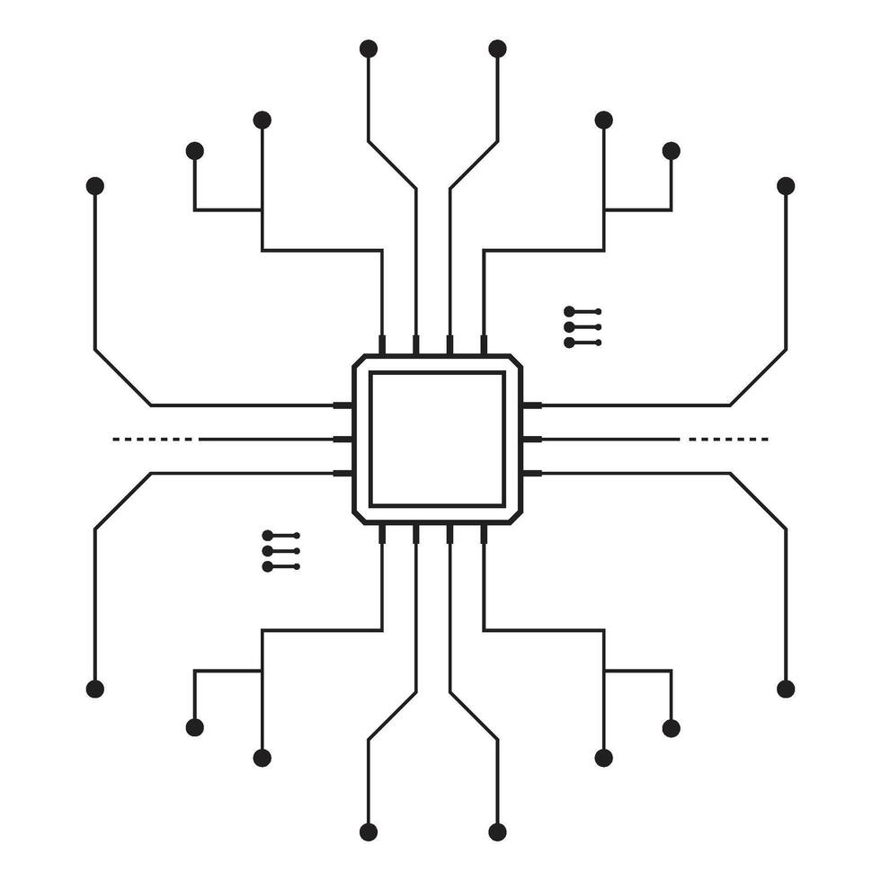 Hacking Glyphs Element vector