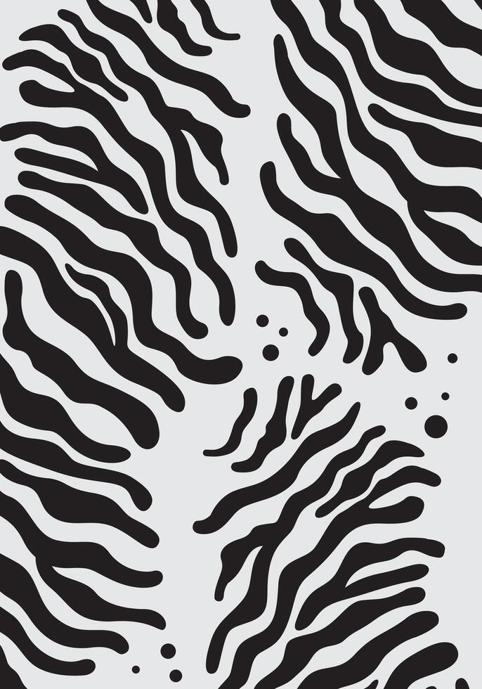 Zebra skin motif pattern background illustration fabric textile print art template clip art paper art wallpaper editable vector