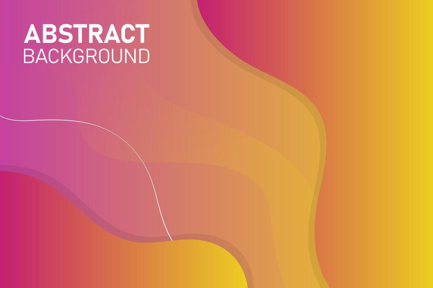 Quiet and modern liquid abstract background with colorful shapes. vector