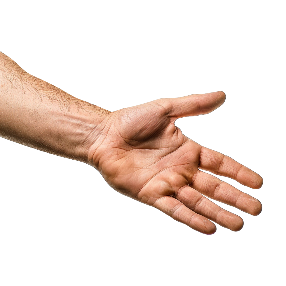 Handshake isolated on transparent background png