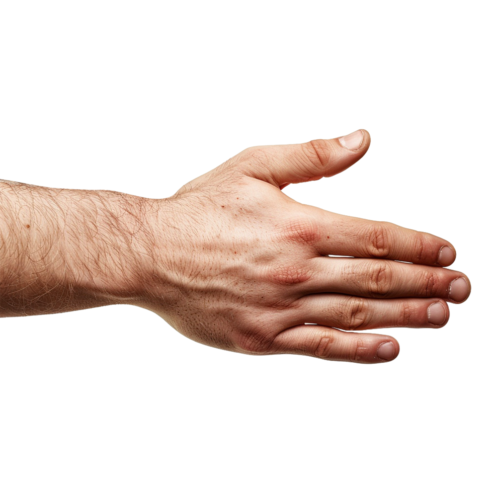 Handshake isolated on transparent background png