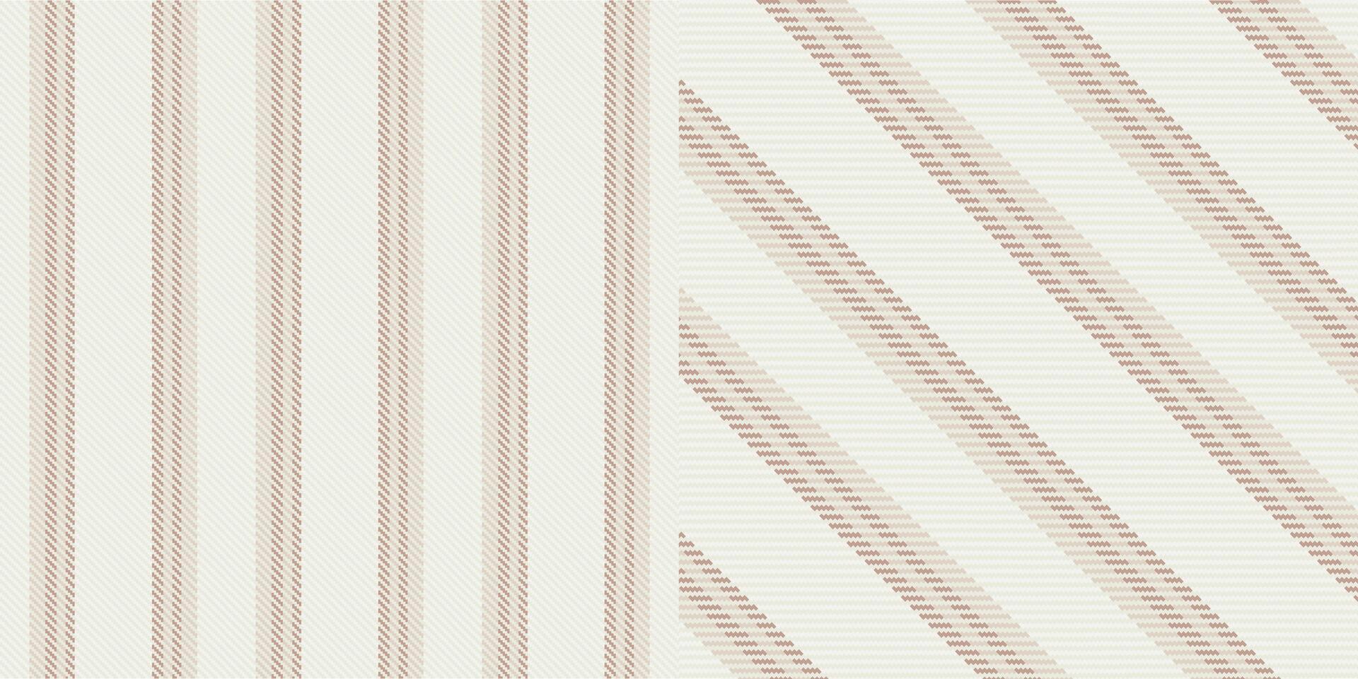 checkered pattern or plaid pattern in brown and white. Tartan, textured seamless twill for flannel shirts, duvet covers, other autumn winter textile mills. Format vector