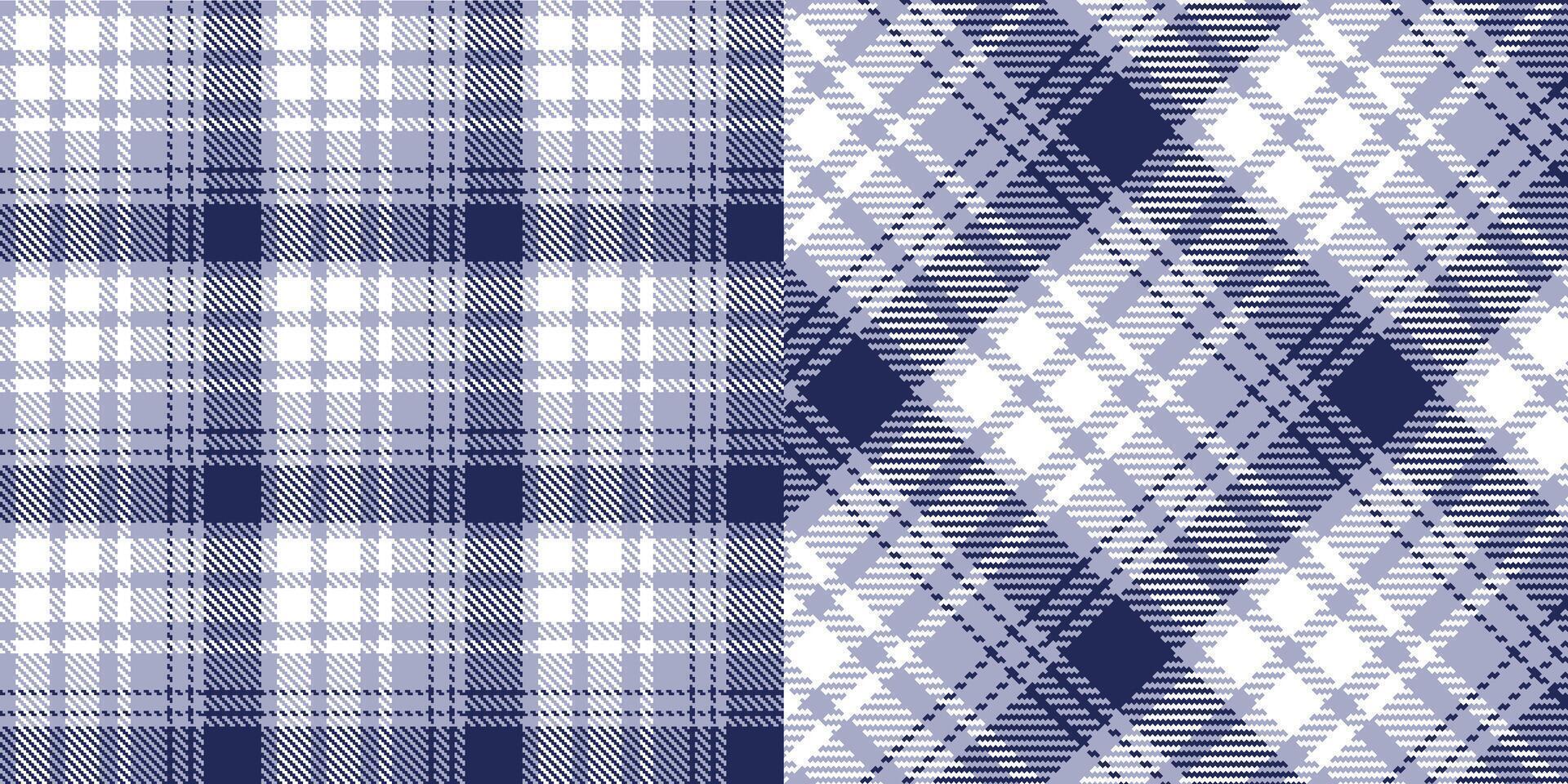 checkered pattern or plaid pattern in brown and white. Tartan, textured seamless twill for flannel shirts, duvet covers, other autumn winter textile mills. Format vector