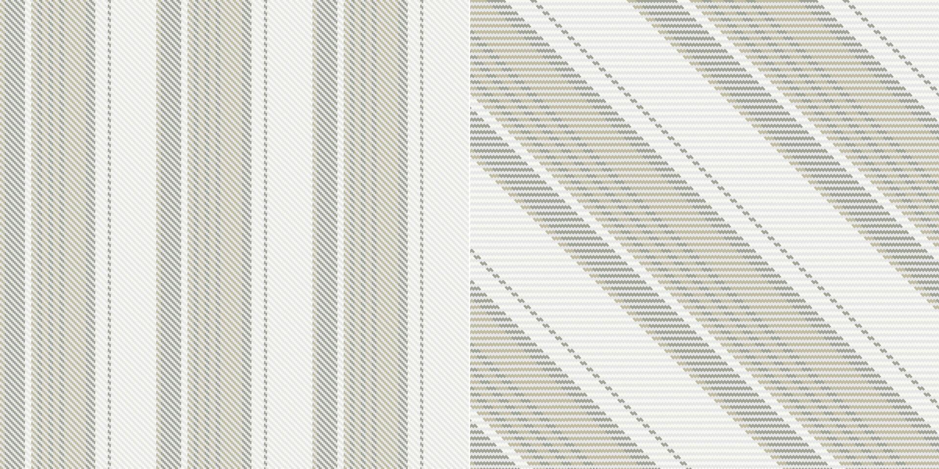checkered pattern or plaid pattern in brown and white. Tartan, textured seamless twill for flannel shirts, duvet covers, other autumn winter textile mills. Format vector