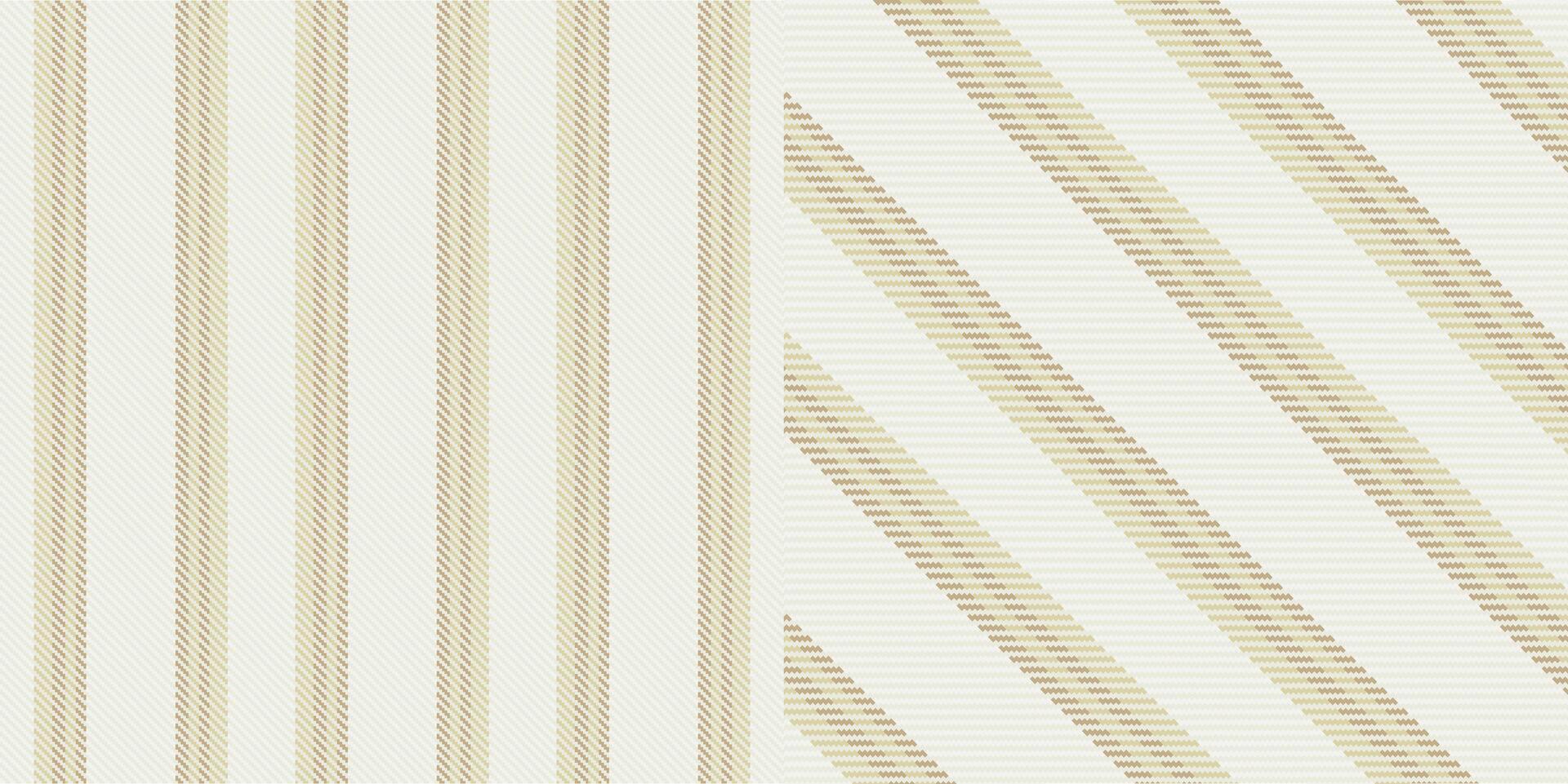 checkered pattern or plaid pattern in brown and white. Tartan, textured seamless twill for flannel shirts, duvet covers, other autumn winter textile mills. Format vector