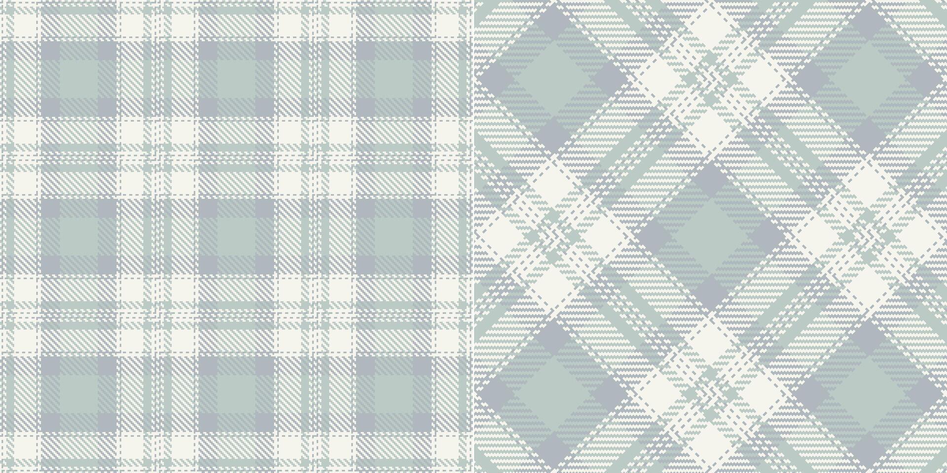 checkered pattern or plaid pattern in brown and white. Tartan, textured seamless twill for flannel shirts, duvet covers, other autumn winter textile mills. Format vector