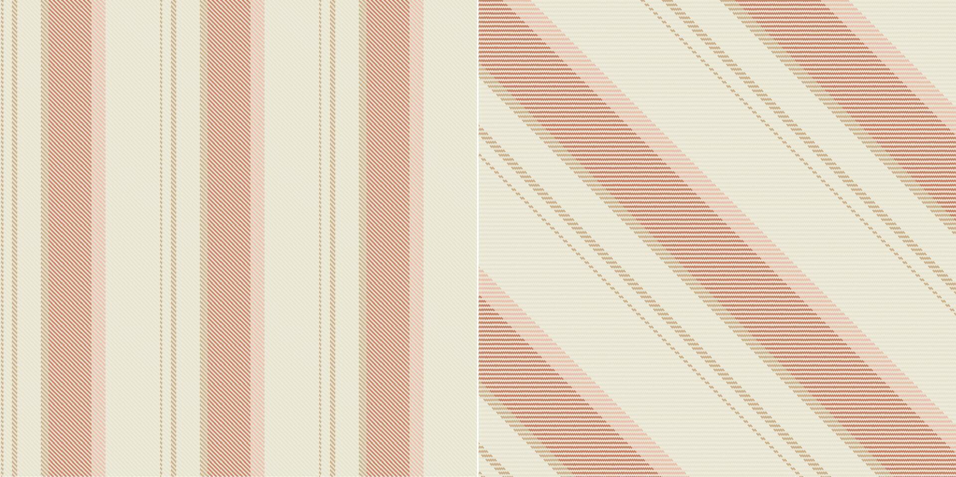 checkered pattern or plaid pattern in brown and white. Tartan, textured seamless twill for flannel shirts, duvet covers, other autumn winter textile mills. Format vector